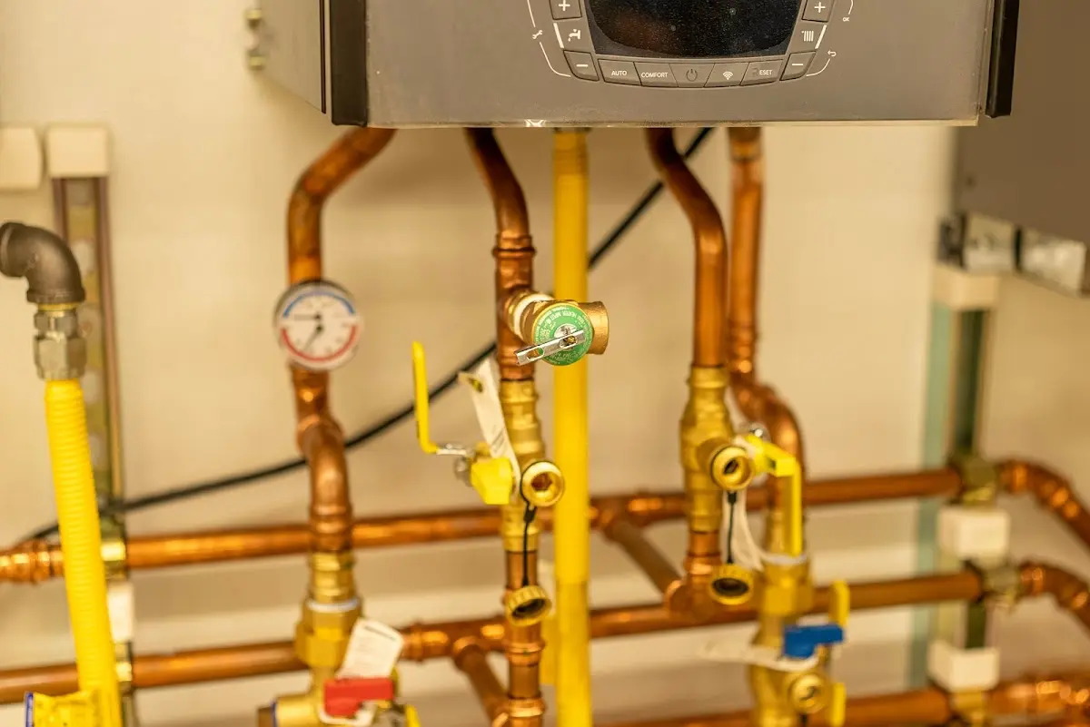 Licensed technician providing Backflow Prevention for a homeowner in Enid